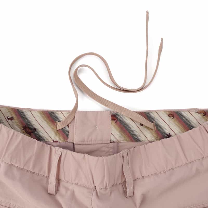 BARNEYS NEW YORK ウォッシャブル ワイドシルエットパンツ PINK