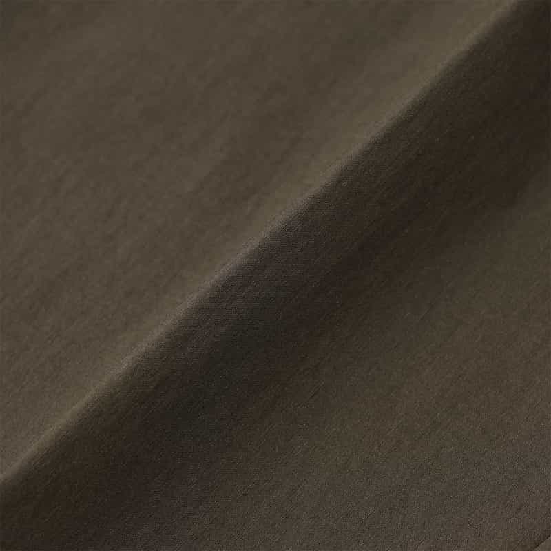 BARNEYS NEW YORK ウォッシャブル ワイドシルエットパンツ BROWN