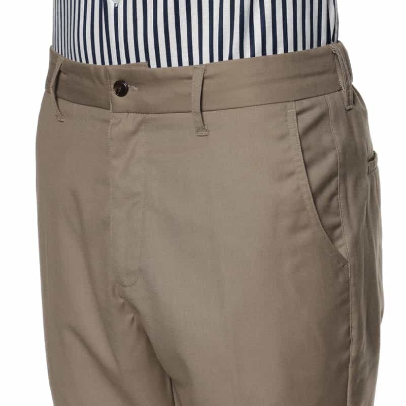 BARNEYS NEW YORK ウォッシャブル ストレッチパンツ BEIGE