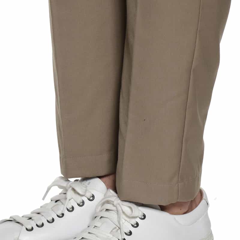 BARNEYS NEW YORK ウォッシャブル ストレッチパンツ BEIGE