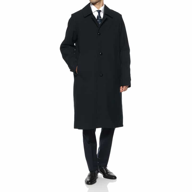 ADHOCONCEPT ADHOCONCEPT＜アドコンセプト＞ ロングコート NAVY