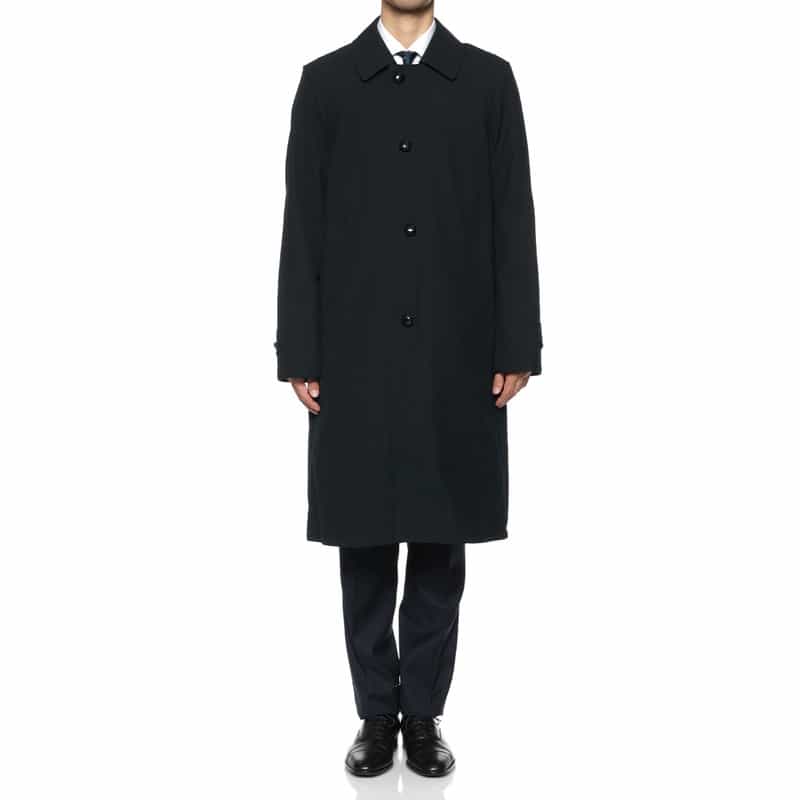 ADHOCONCEPT ADHOCONCEPT＜アドコンセプト＞ ロングコート NAVY