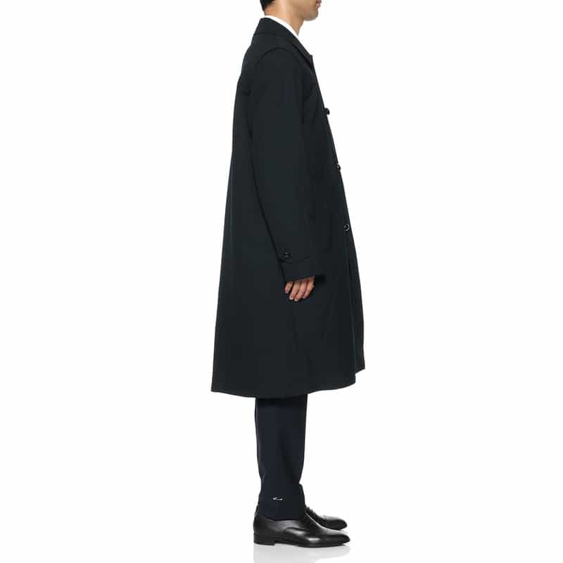 ADHOCONCEPT ADHOCONCEPT＜アドコンセプト＞ ロングコート NAVY