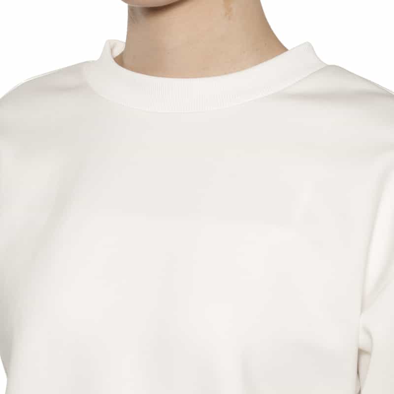 BARNEYS NEW YORK ウォッシャブル バルーンスリーブカットソー WHITE