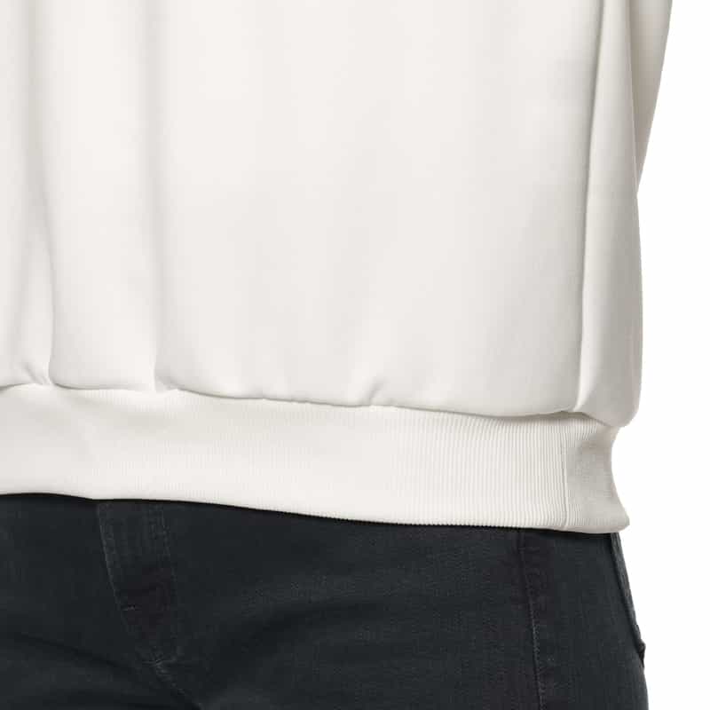 BARNEYS NEW YORK ウォッシャブル バルーンスリーブカットソー WHITE