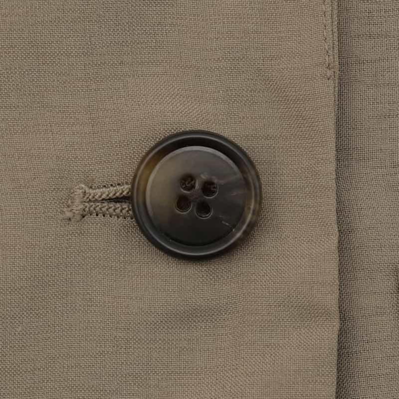 BARNEYS NEW YORK ウォッシャブル オーバーサイズジャケット BROWN