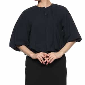 ウォッシャブル バルーンシルエットジャケット