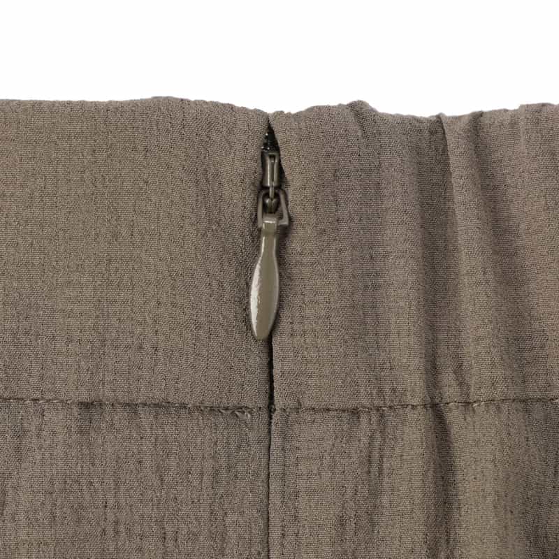 BARNEYS NEW YORK セットアップ ウォッシャブル ミドル丈スカート BEIGE