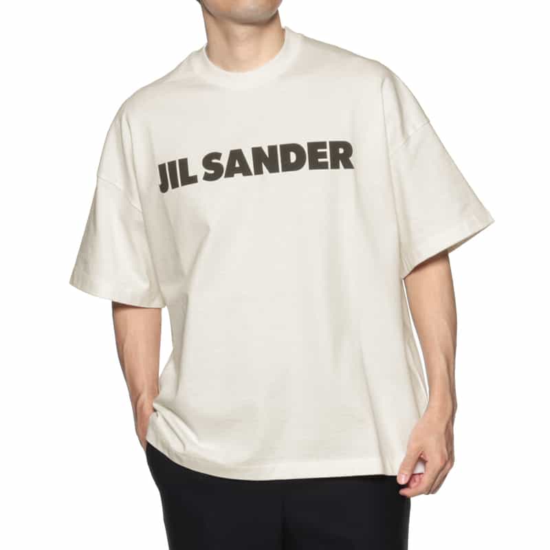 JIL SANDER JIL SANDER＜ジル サンダー＞ ロゴ入りTシャツ WHITE