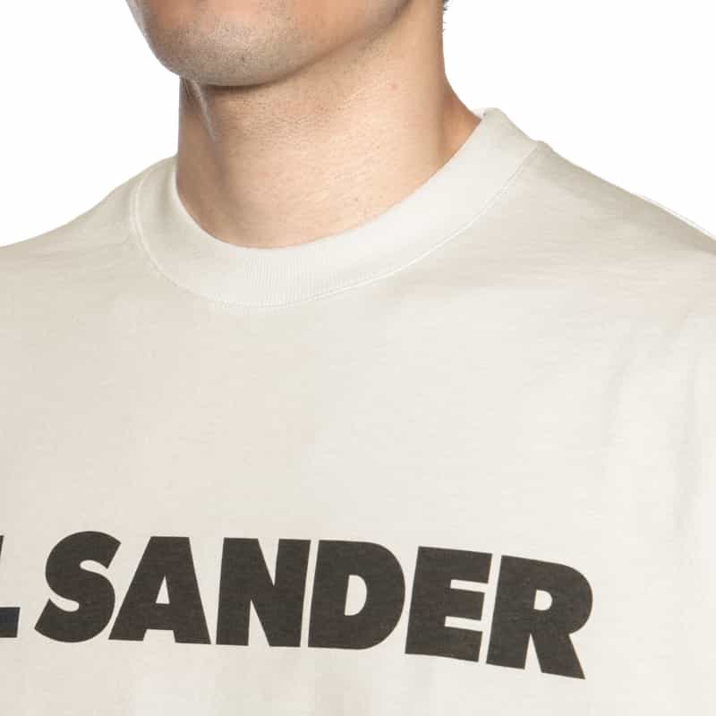 JIL SANDER JIL SANDER＜ジル サンダー＞ ロゴ入りTシャツ WHITE