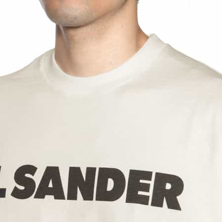 JIL SANDER ロゴ入りTシャツ Jil Sander ロゴ Tシャツ | ホワイト | FARFETCH JP