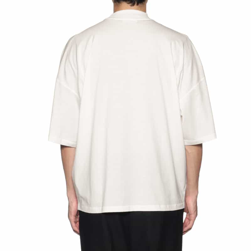 JIL SANDER JIL SANDER＜ジル サンダー＞ モックネックTシャツ WHITE