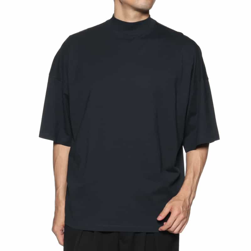 JIL SANDER JIL SANDER＜ジル サンダー＞ モックネックTシャツ NAVY