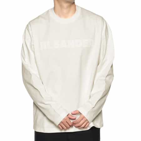 JIL SANDER ジルサンダー ロンT ロングスリーブ JIL SANDER<ジル サンダー> ロゴ入りロングスリーブTシャツ