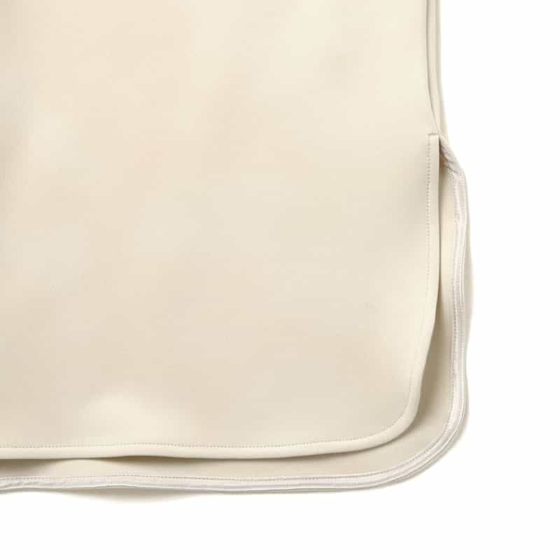 BARNEYS NEW YORK セットアップ ウォッシャブル ダンボール素材キーネックプルオーバー BEIGE