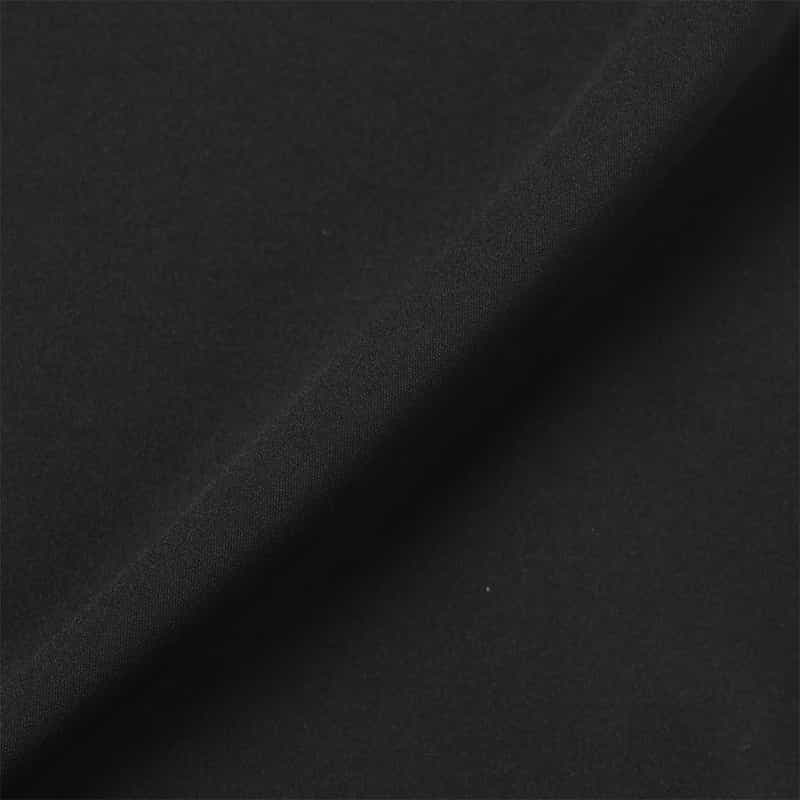 BARNEYS NEW YORK セットアップ ウォッシャブル ダンボール素材キーネックプルオーバー BLACK