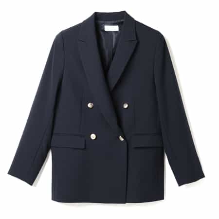 ウォッシャブル ダブルブレストジャケット