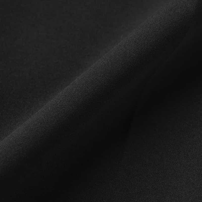 BARNEYS NEW YORK セットアップ ウォッシャブル ダンボール素材テーパードパンツ BLACK