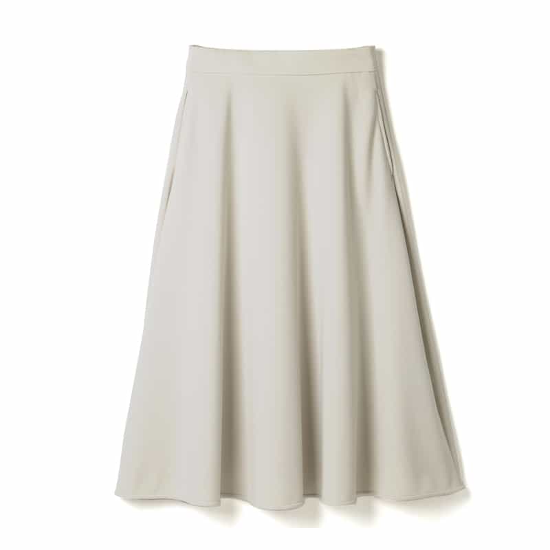 BARNEYS NEW YORK セットアップ ウォッシャブル ダンボール素材フレアスカート BEIGE