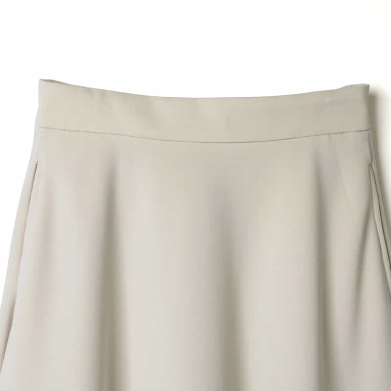 BARNEYS NEW YORK セットアップ ウォッシャブル ダンボール素材フレアスカート BEIGE