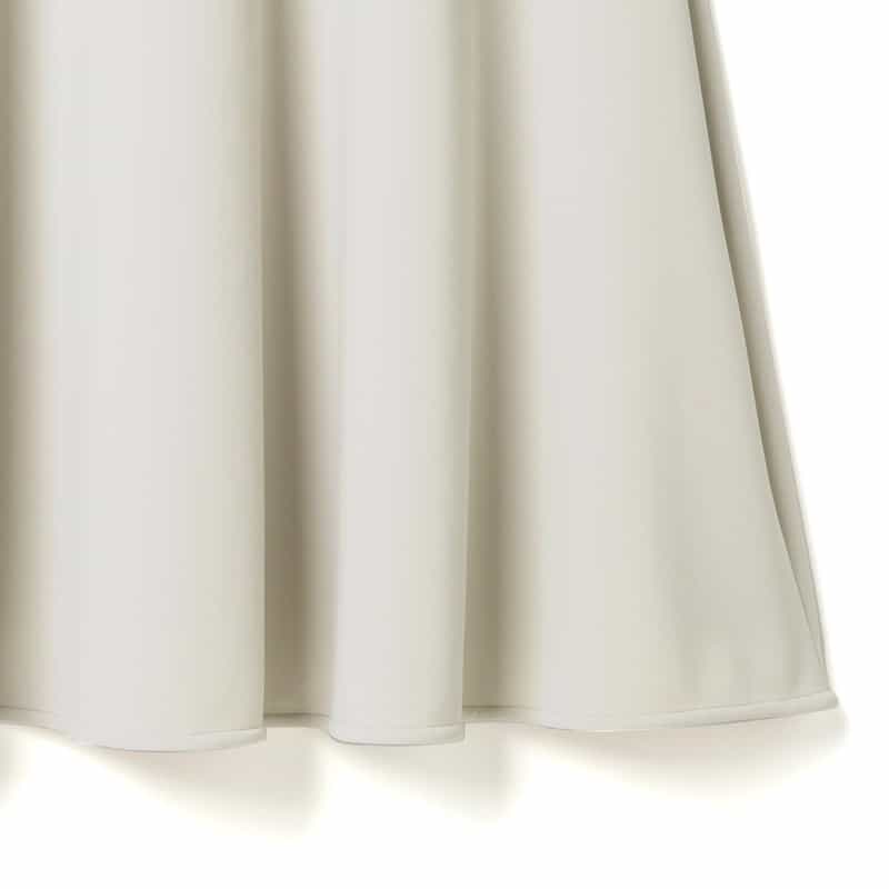 BARNEYS NEW YORK セットアップ ウォッシャブル ダンボール素材フレアスカート BEIGE