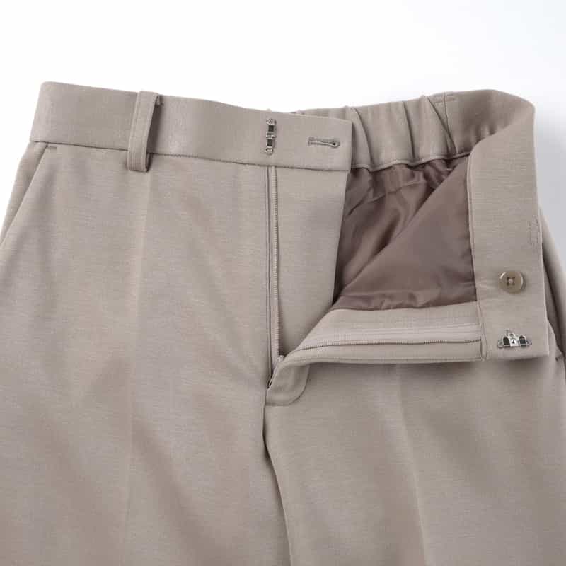 BARNEYS NEW YORK セットアップ ストレートパンツ CAMEL