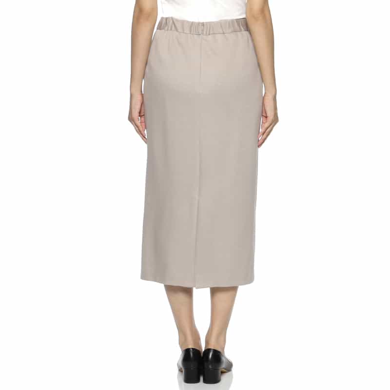 BARNEYS NEW YORK セットアップ ロングタイトスカート CAMEL