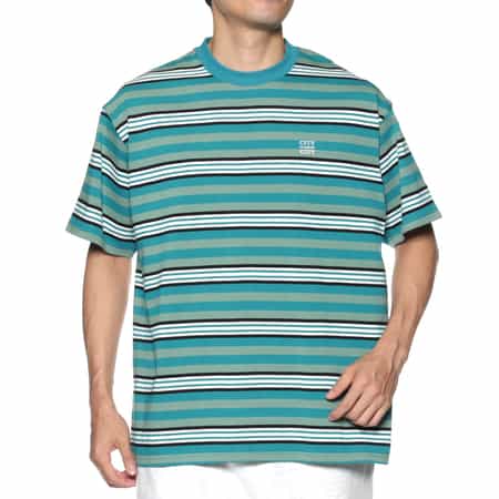 CITY COUNTRY CITY ＜シティーカントリーシティー＞ ロゴ入りボーダーTシャツ