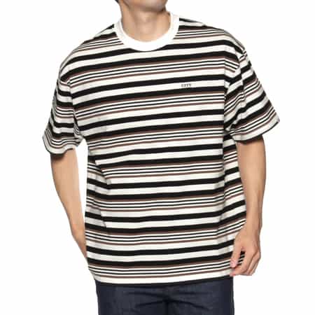 CITY COUNTRY CITY ＜シティーカントリーシティー＞ ロゴ入りボーダーTシャツ