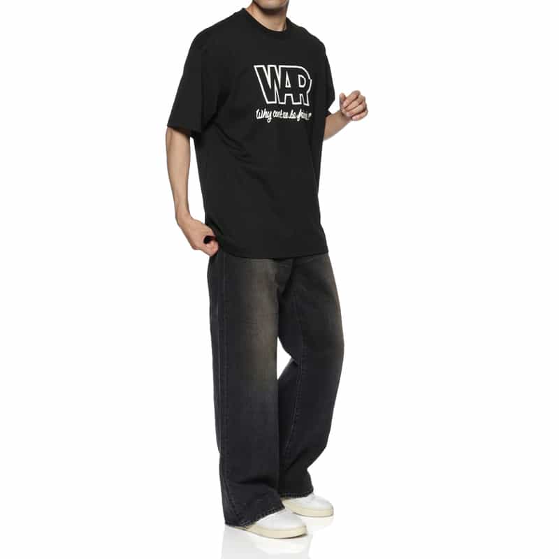 CITY COUNTRY CITY CITY COUNTRY CITY ＜シティーカントリーシティー＞ ポケット付プリントTシャツ BLACK