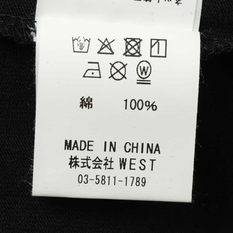 CITY COUNTRY CITY CITY COUNTRY CITY ＜シティーカントリーシティー＞ ポケット付プリントTシャツ BLACK