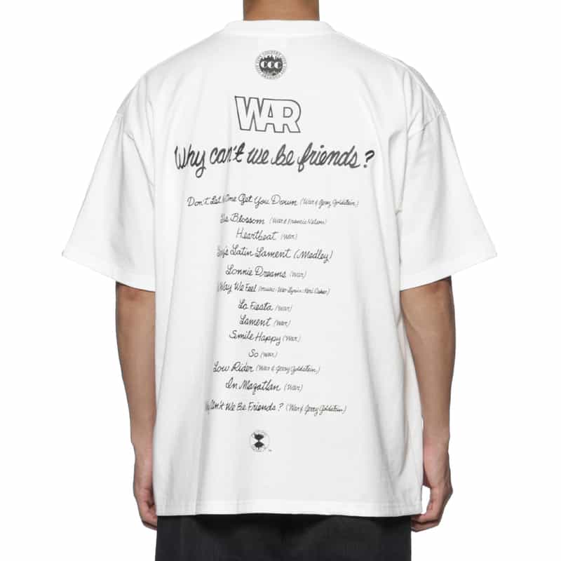 CITY COUNTRY CITY CITY COUNTRY CITY ＜シティーカントリーシティー＞ ポケット付プリントTシャツ WHITE