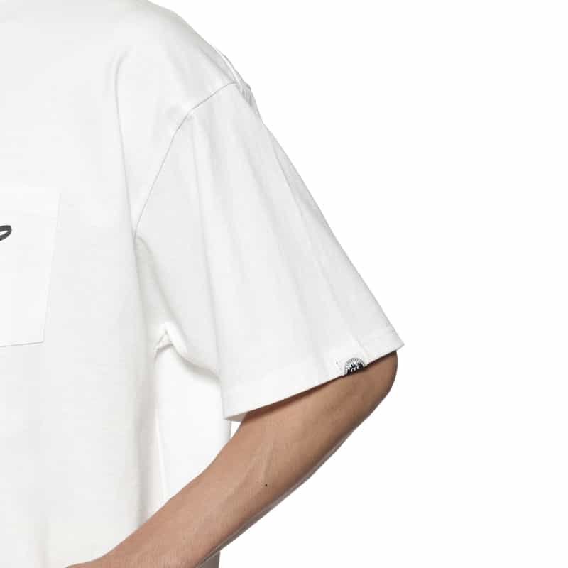 CITY COUNTRY CITY CITY COUNTRY CITY ＜シティーカントリーシティー＞ ポケット付プリントTシャツ WHITE