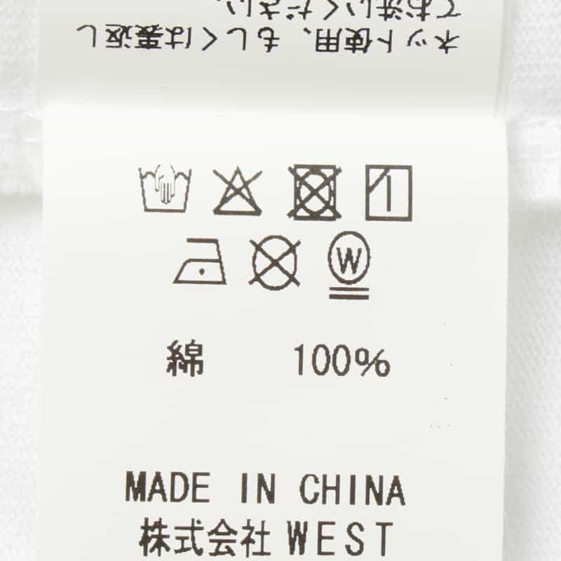 CITY COUNTRY CITY CITY COUNTRY CITY ＜シティーカントリーシティー＞ ポケット付プリントTシャツ WHITE