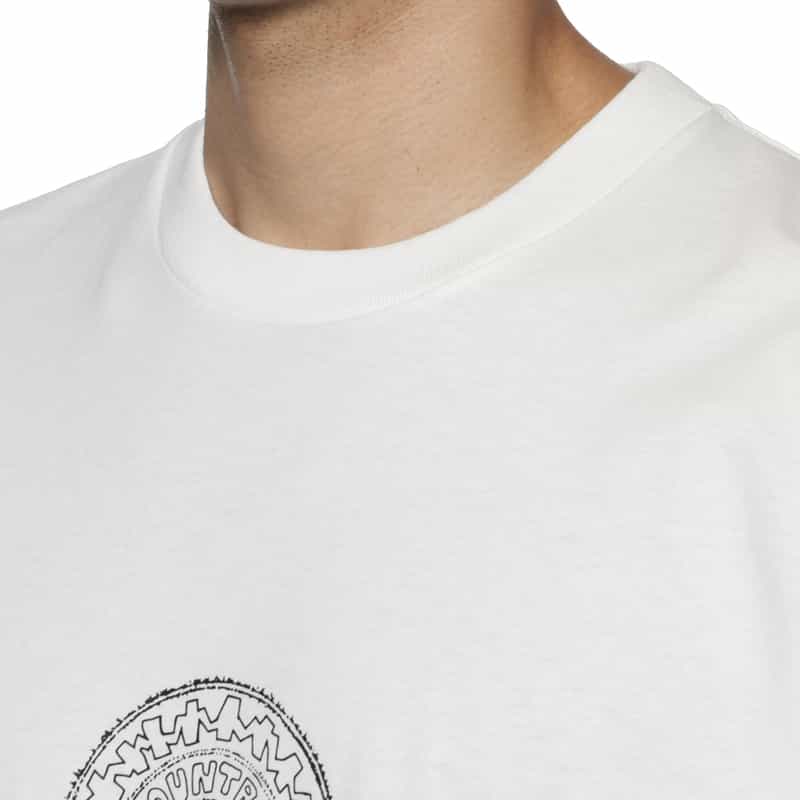 CITY COUNTRY CITY CITY COUNTRY CITY ＜シティーカントリーシティー＞ プリントTシャツ WHITE