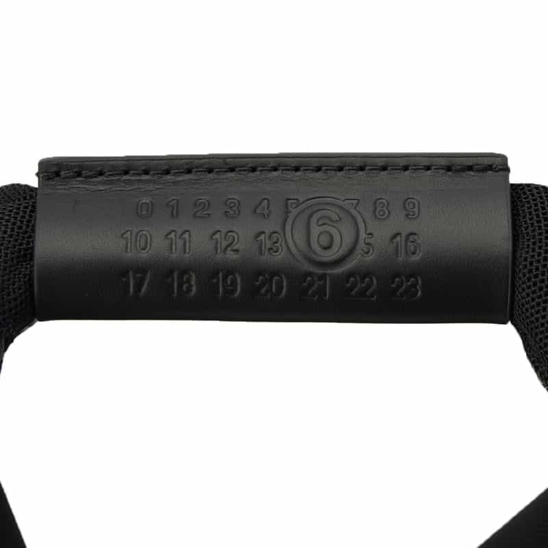 MM6 MAISON MARGIELA MM6 MAISON MARGIELA＜エムエム6 メゾン マルジェラ＞"JAPANESE"メッシュバッグ BLACK