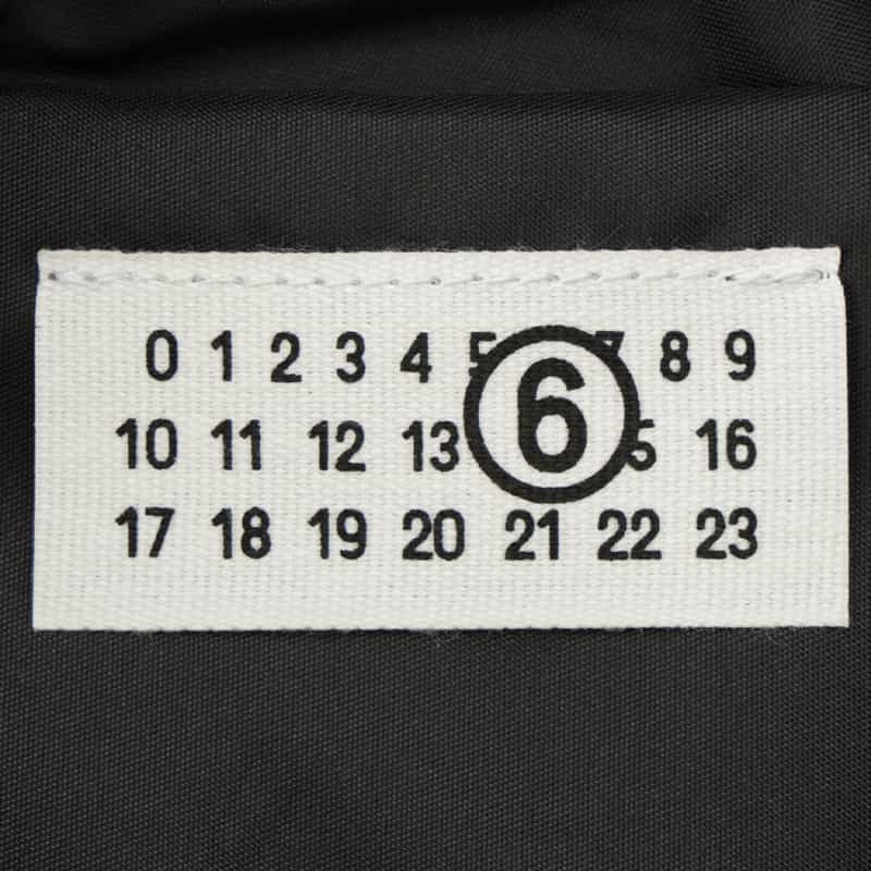 MM6 MAISON MARGIELA MM6 MAISON MARGIELA＜エムエム6 メゾン マルジェラ＞"JAPANESE"メッシュバッグ BLACK