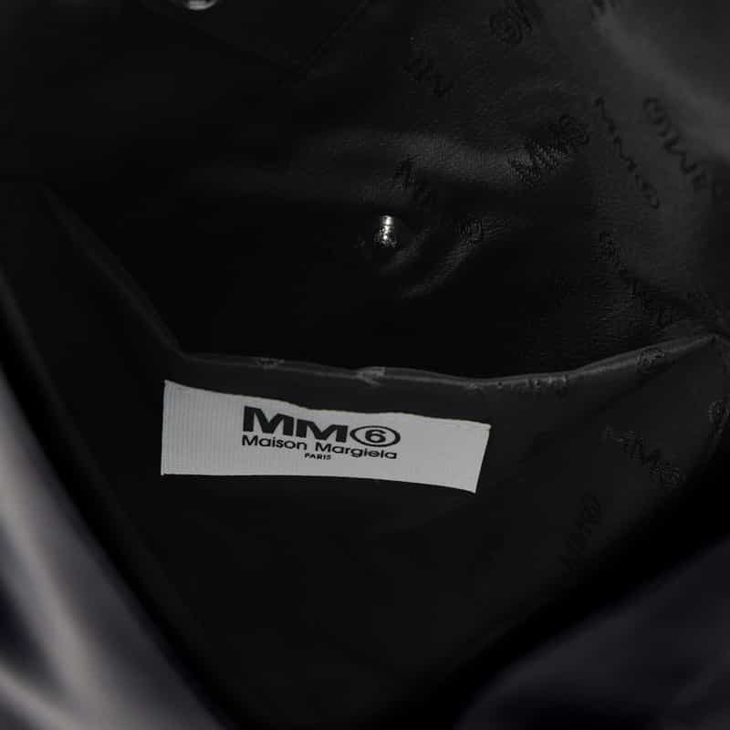 MM6 MAISON MARGIELA MM6 MAISON MARGIELA＜エムエム6 メゾン マルジェラ＞ "JAPANESE" ハンドバッグ BLACK