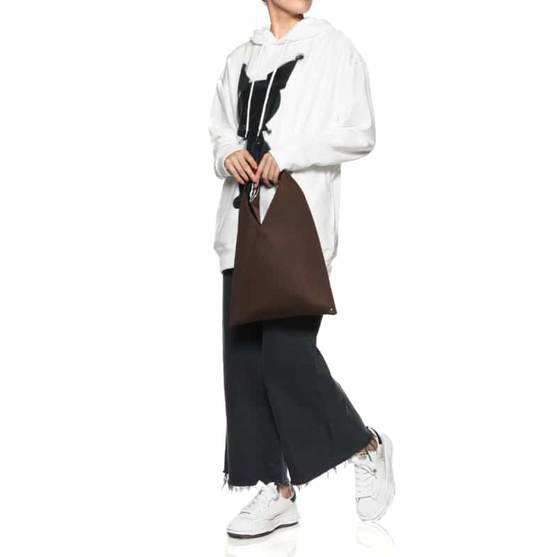 MM6 MAISON MARGIELA MM6 MAISON MARGIELA＜エムエム6 メゾン マルジェラ＞ ハンドバッグ "JAPANESE" BROWN