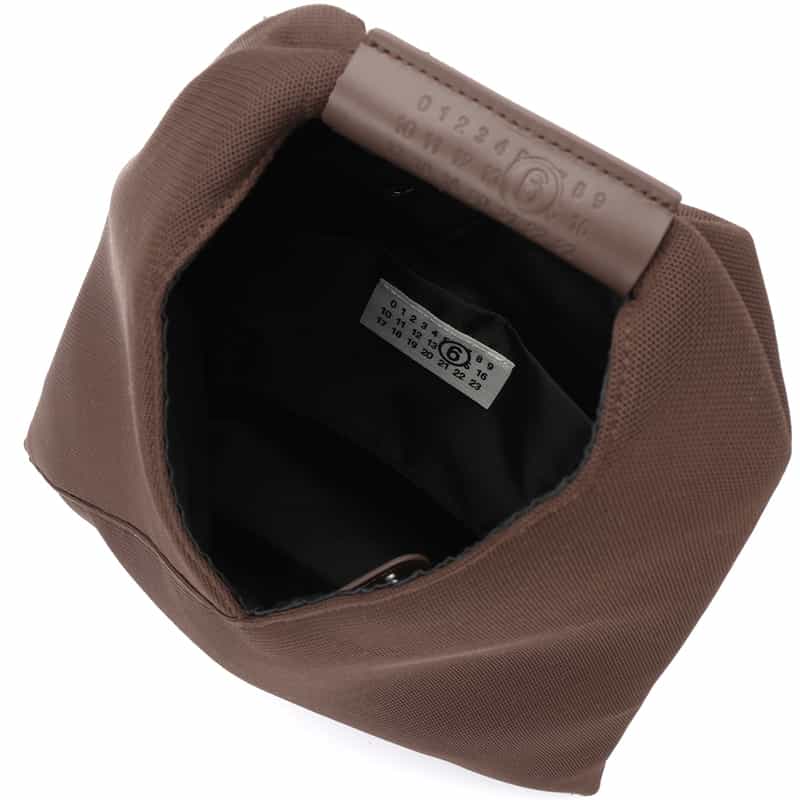 MM6 MAISON MARGIELA MM6 MAISON MARGIELA＜エムエム6 メゾン マルジェラ＞ ハンドバッグ "JAPANESE" BROWN