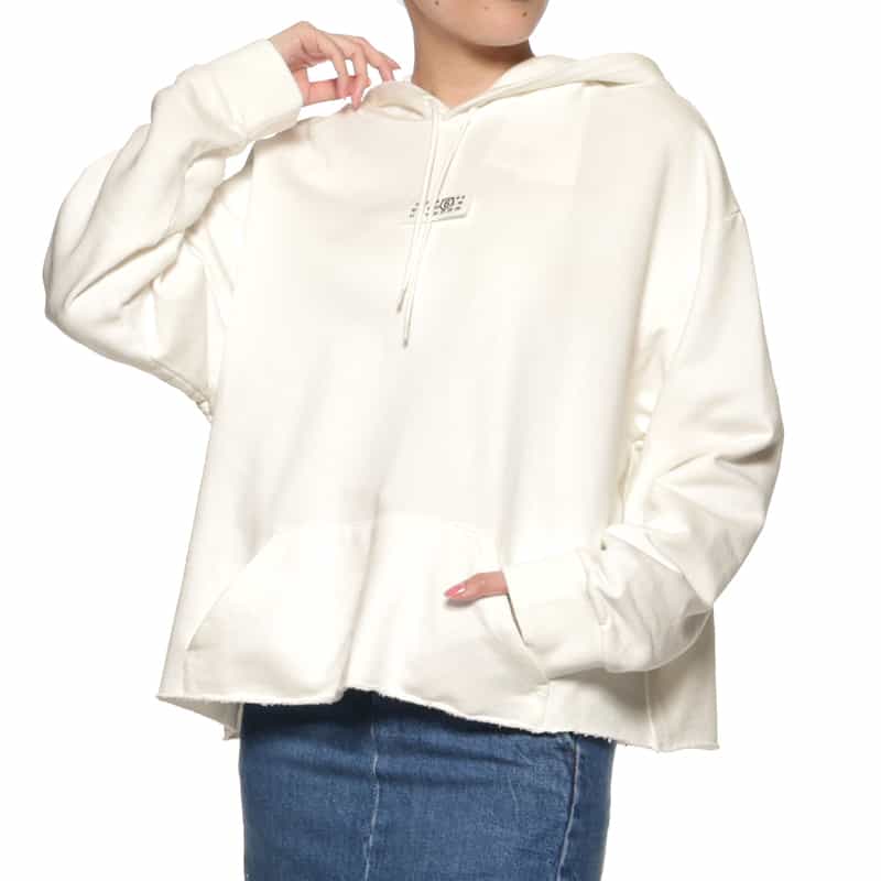 MM6 MAISON MARGIELA MM6 MAISON MARGIELA＜エムエム6 メゾン マルジェラ＞ スウェットフーディ WHITE
