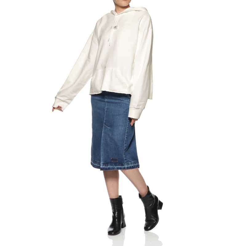 MM6 MAISON MARGIELA MM6 MAISON MARGIELA＜エムエム6 メゾン マルジェラ＞ スウェットフーディ WHITE