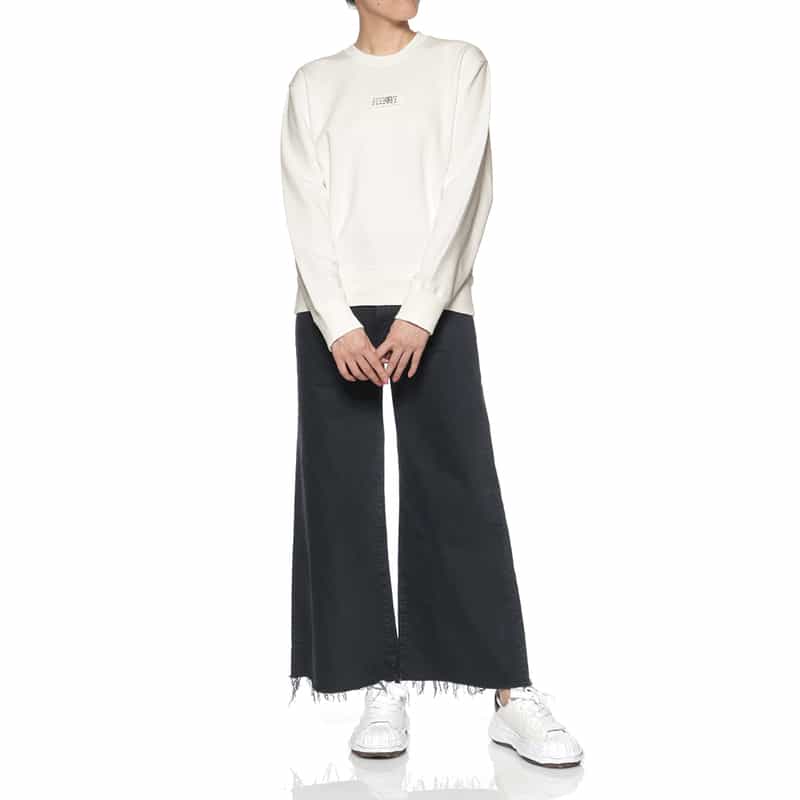 MM6 MAISON MARGIELA MM6 MAISON MARGIELA＜エムエム6 メゾン マルジェラ＞ スウェットプルオーバー WHITE