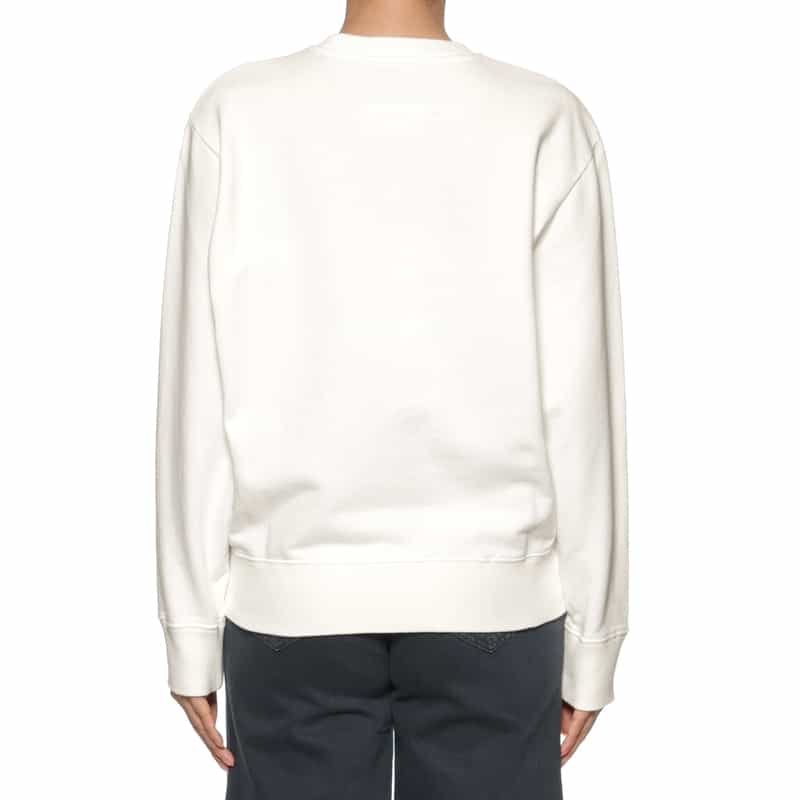 MM6 MAISON MARGIELA MM6 MAISON MARGIELA＜エムエム6 メゾン マルジェラ＞ スウェットプルオーバー WHITE