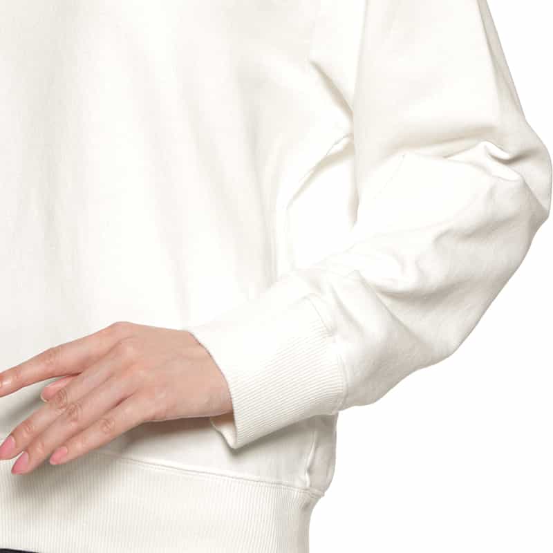 MM6 MAISON MARGIELA MM6 MAISON MARGIELA＜エムエム6 メゾン マルジェラ＞ スウェットプルオーバー WHITE