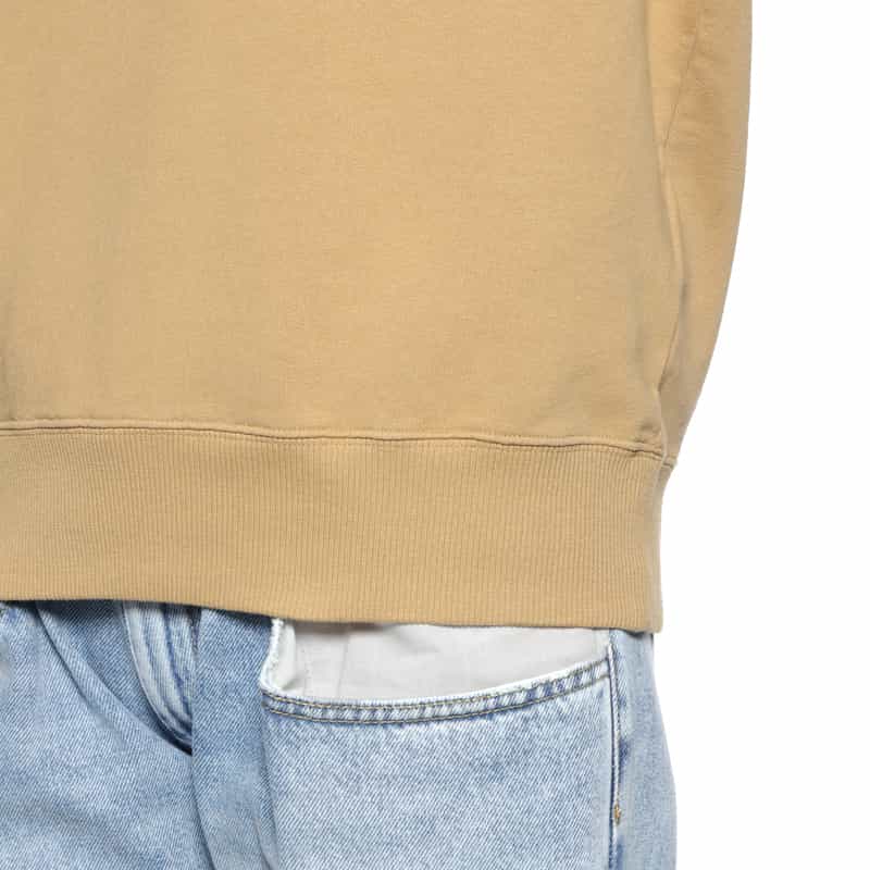 MM6 MAISON MARGIELA MM6 MAISON MARGIELA＜エムエム6 メゾン マルジェラ＞ ロゴ入りスウェットプルオーバー BEIGE