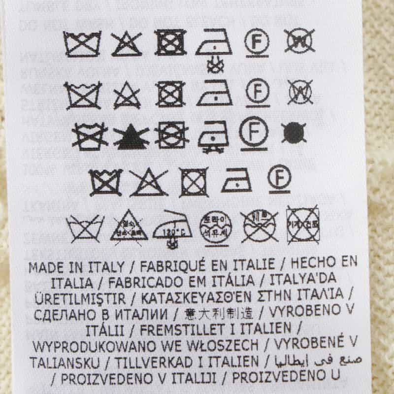 MM6 MAISON MARGIELA MM6 MAISON MARGIELA ＜エムエム6 メゾン マルジェラ＞ ダメージニットカーディガン IVORY