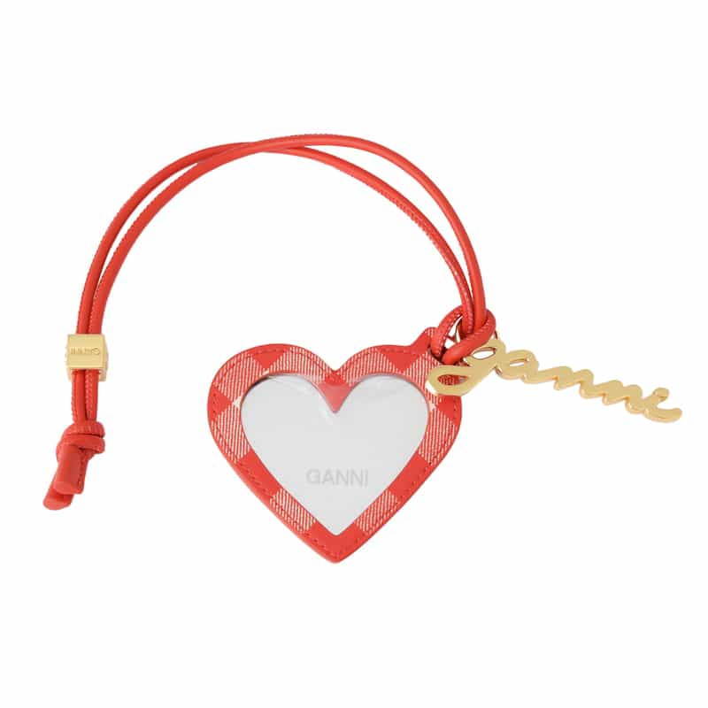 GANNI GANNI＜ガニー＞ チャーム RED