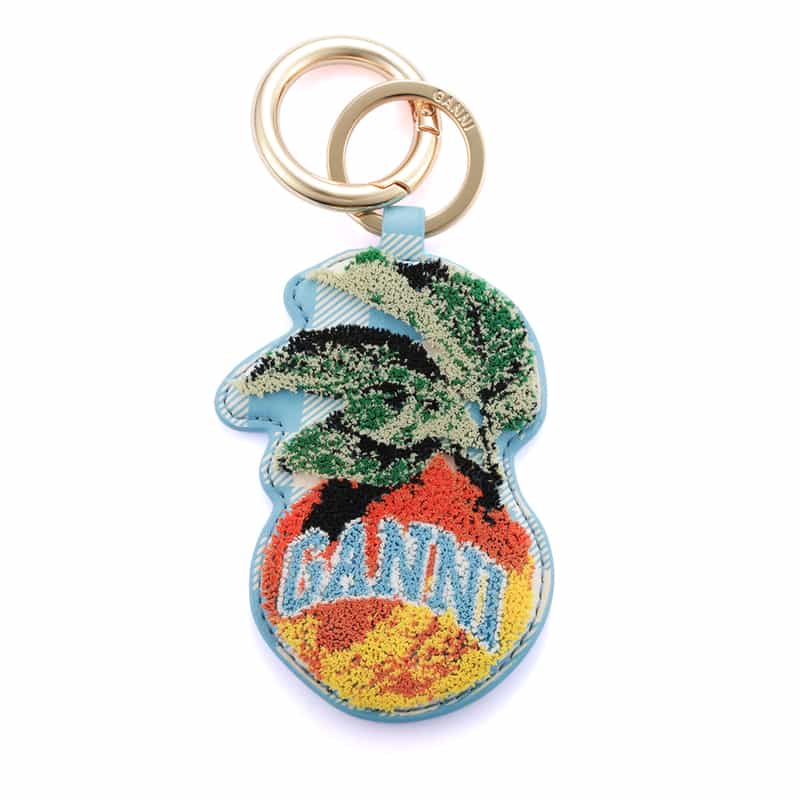 GANNI GANNI＜ガニー＞ キーリング BLUE