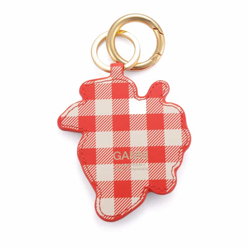 GANNI GANNI＜ガニー＞ キーリング RED